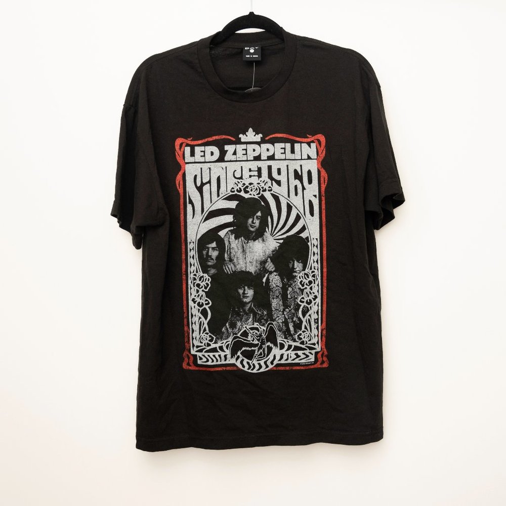 Black Led Zeppelin Tee